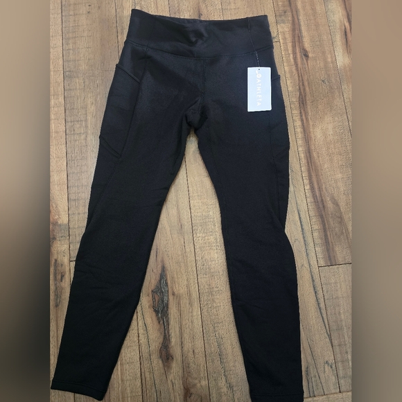 Athleta Black Leggings - Picture 1 of 3